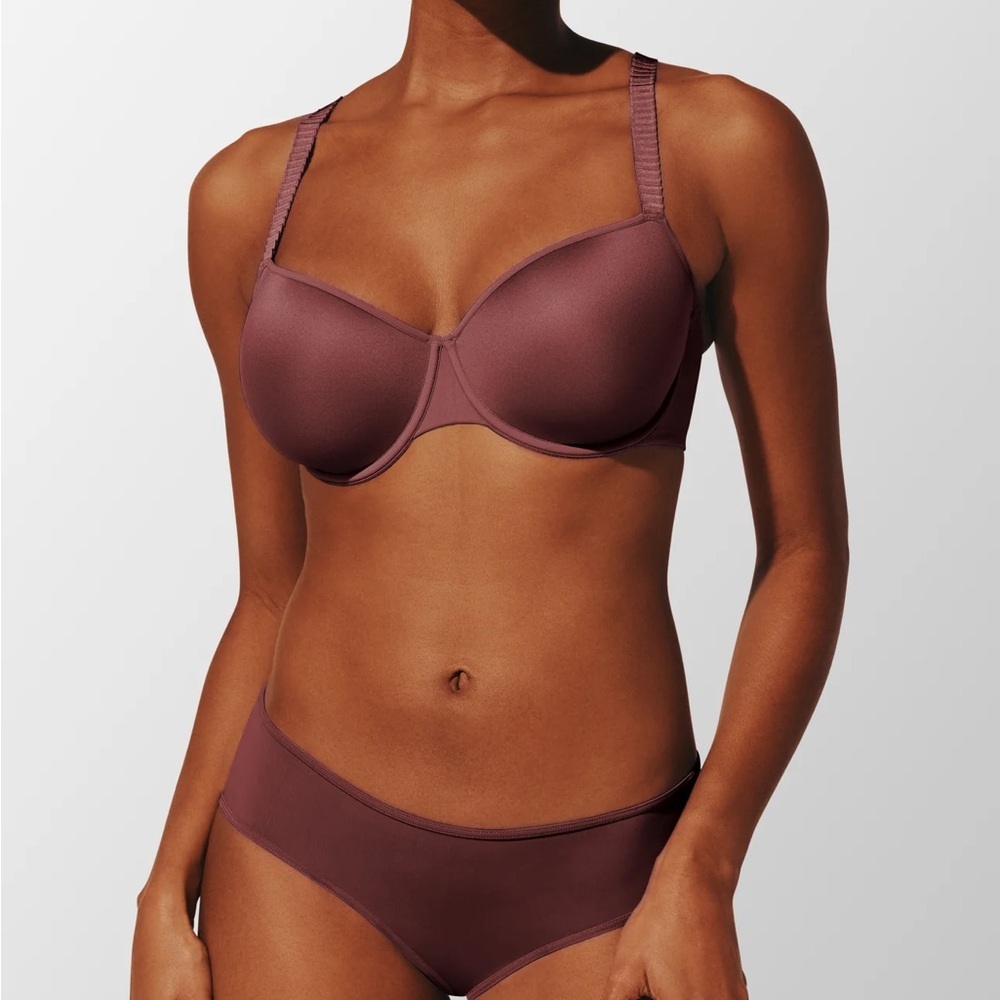NWT ThirdLove 24/7 Classic T-Shirt Bra Size 34C Color Sienna Brown Underwire